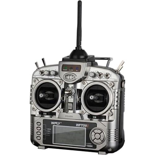 WFT09-II 2.4GHz 9-Channels Radio System for RC Model Airplane Helicopter Boat Car FPV Drone Multirotor