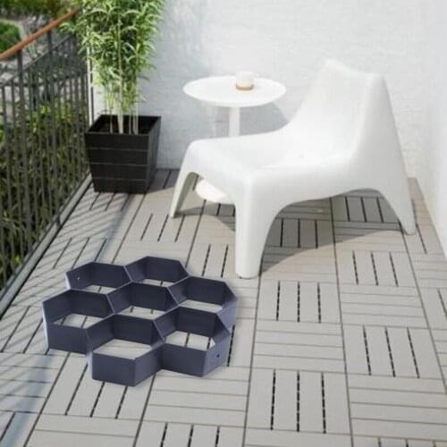 DIY Patio Walk Maker Stepping Stone Concrete Paver Mold Reusable Path Maker Mold Garden Paving Stone Molds 30*30cm