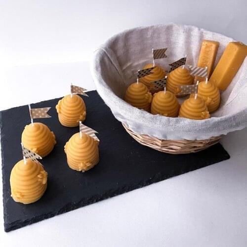 Honeycomb Candle Mold Handmade Silicone Soap Mould Beeswax Silicone mold