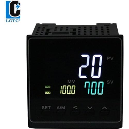 TC/RTD Input 72x72mm 50 segments program ramp soak LCD PID temperature controller SSR/Relay/4-20mA Output