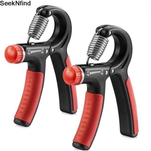 10-40Kg Adjustable Heavy Gripper Fitness Hand Exerciser Grip FatGrip Wrist Increase Strength Spring Finger Pinch Carpal Expander