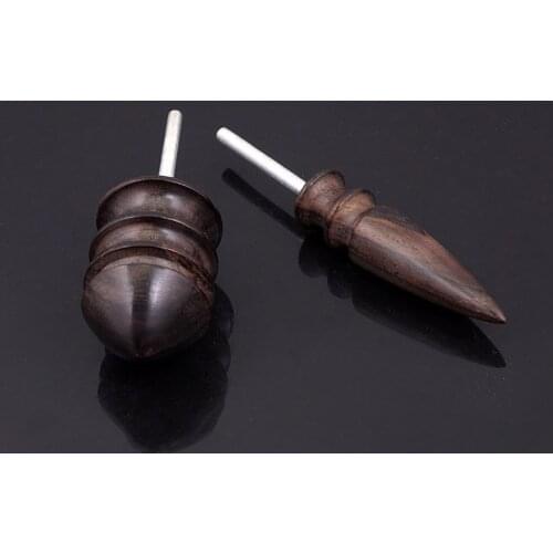 2Style Useful Wood Wooden Leather Craft Edge Burnisher Slicker Flat Head DIY Leathercraft Making Tool