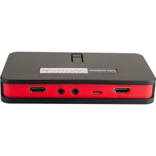 2017 New dvd recorder hdmi input, reocrd 1080P HDMI from HDMI or YPbPr to USB Driver, HDMI, TF Card,no PC need. Free shipping