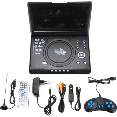 For MP3 USB FM Radio Adapter Car Game TV Player LCD Player Video HD 9.8 Inch Format Support AVI EVD DVD VCD CD Mayitr