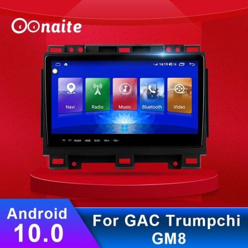 Oonaite For GAC Trumpchi GM8 Android 9.66 Inch Car Navigation GPS Audio Video Radio DVD Multimedia Player Touch wifi 4G