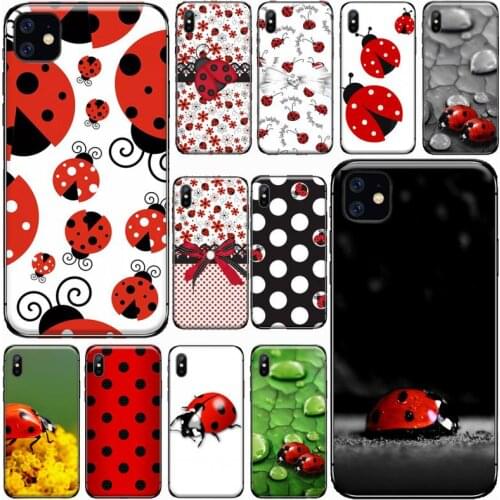Lady bug Ladybug ladybird Phone Case for iPhone 11 12 pro MINI XS MAX 8 7 6 6S Plus X 5S SE 2020 XR