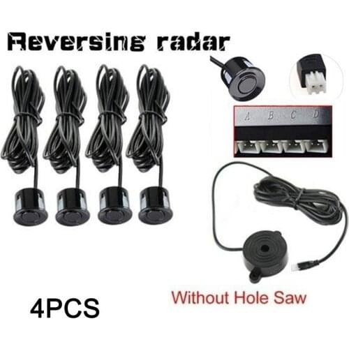 4 Pcs Sensors Parking Sensor 22mm Car Reverse Probe Assistance Reversing Radar Probe Parking Sensors For Car Van MPV SUV