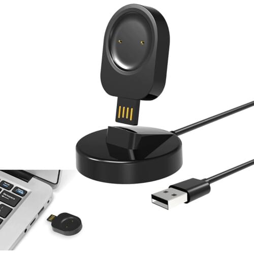 Dock Station Stand Charger Adapter USB Charging Cable Base Holder for Amazfit GTR2/GTR 2E/GTS 2 GTS2 Mini/Bip U/Pro/Pop/Zepp E