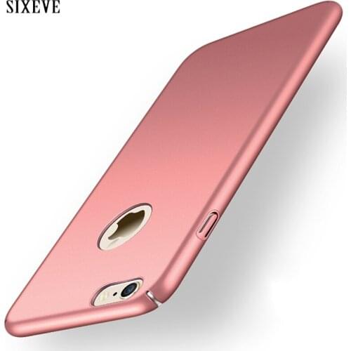 SIXEVE Frosted Ultrathin Slim Hard PC light Case for iPhone 6 6S Plus 6Plus 6sPlus Cell Phone Back Cover Housing Casing Coque