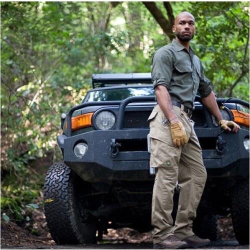 Outdoor Combat Pants Military Multi-pocket tactical trousers Men s quick dry long Pants Cargo Multi Pocket Training pants