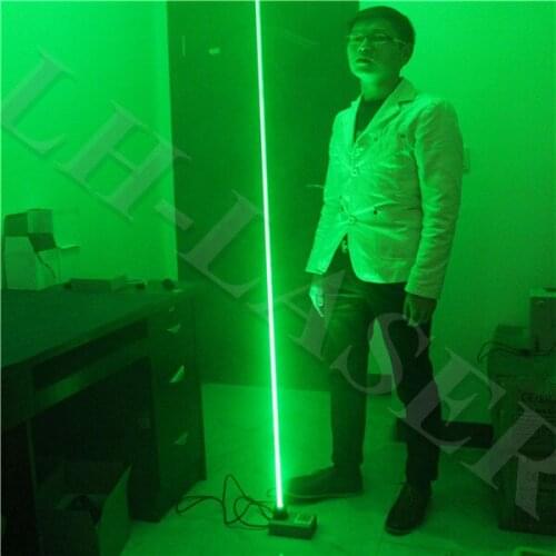 Custom 532 nm 100 mw thick beam laser base Laser foot Double laser sword LaserMan show