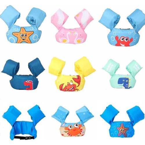 Not Inflatable Swimming Ring for Kids Swim Floats Swimsuit Adults Swimming Tubes Rings Baby Training Aid Water Pool Safety Gear