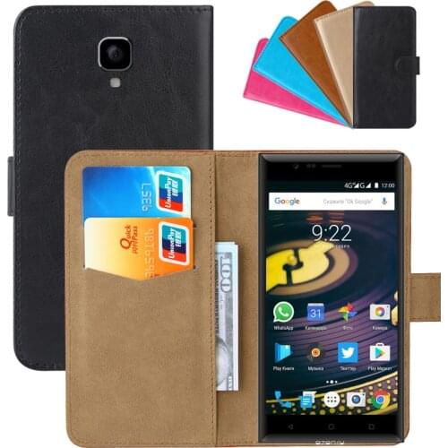 Luxury Wallet Case For Highscreen Boost 3 SE PU Leather Retro Flip Cover Magnetic Fashion Cases Strap