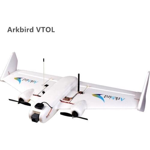 Arkbird VTOL vertical takeoff and landing aircraft compatible with fixed wing motor remote control FPV carrier A flight control