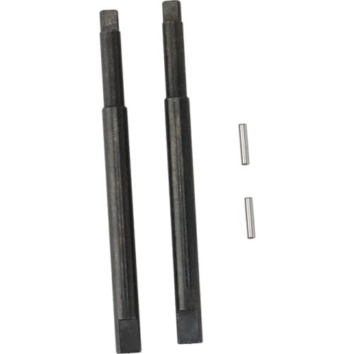 2Pcs Hard Steel Rear Axle Drive Shaft for Redcat GEN8 1/10 RC Crawler Car Upgrades Parts Accessories