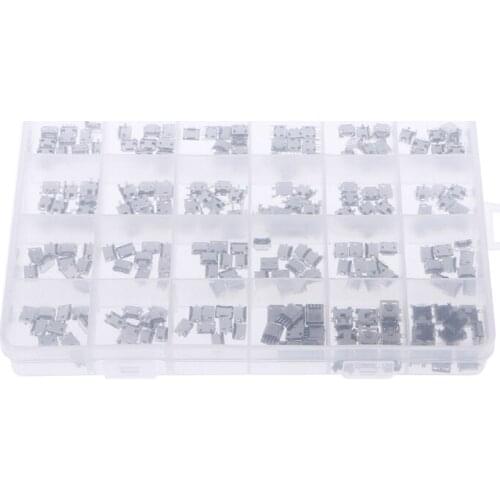 240PCS 24Models Micro-USB Connector Socket Jack USB Connectors Set for MP3 4 5 Huawei Samsung Sony HTC ZTE Xiaomi
