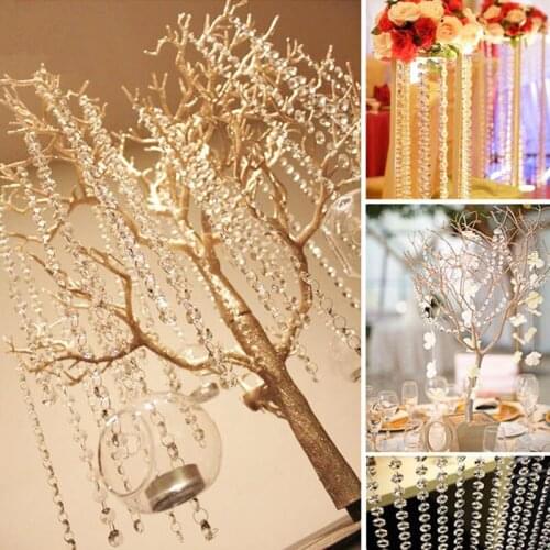 5m/Lot Wedding Halloween Decoration Unicorn First Birthday Girl Adult Decoration Party Wedding Prop Decorative Bead Chain ZHL005