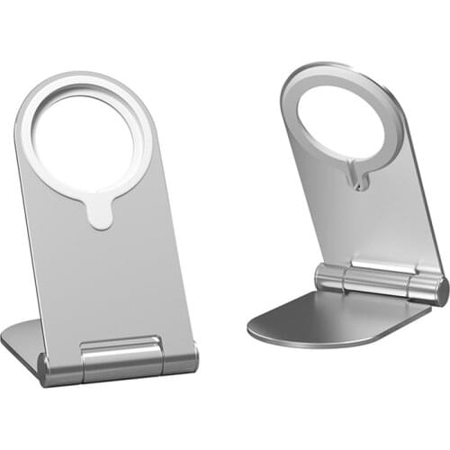 Wireless Charger Desktop Mount Holder Charger Desktop Mount Folding Phone Stand Holder for Iphone 12