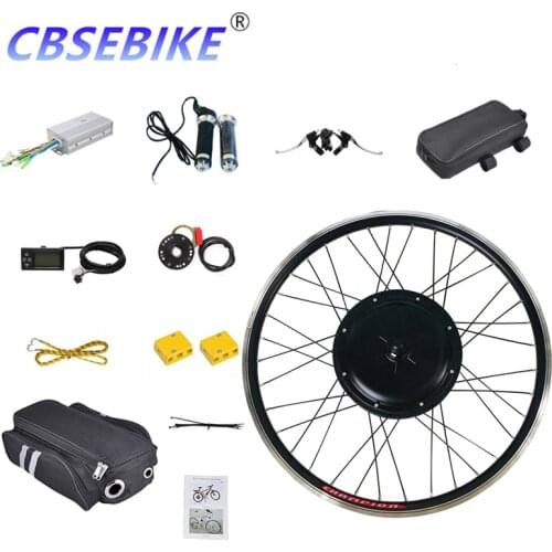 CBSEBIKE Ebike 24Inch Front Wheel Kit High Speed Conversion 36v250w 36v500w 48v500w 48v1000w QC05-24