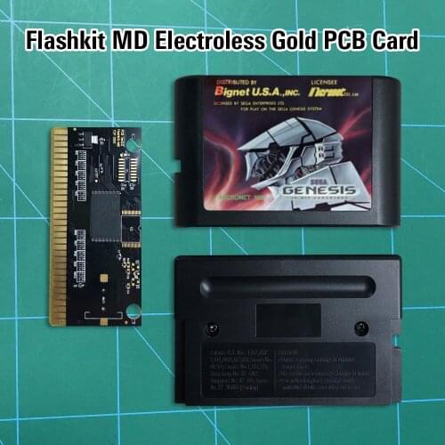 Heavy Nova - Flashkit MD Electroless Gold PCB Card 16 bit MD Games Cartridge For MegaDrive Genesis console