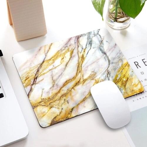 Laptop Computer Desk Mat Rubber Mouse Pad Marble Pattern Office Desk Accessories 220X180X3MM