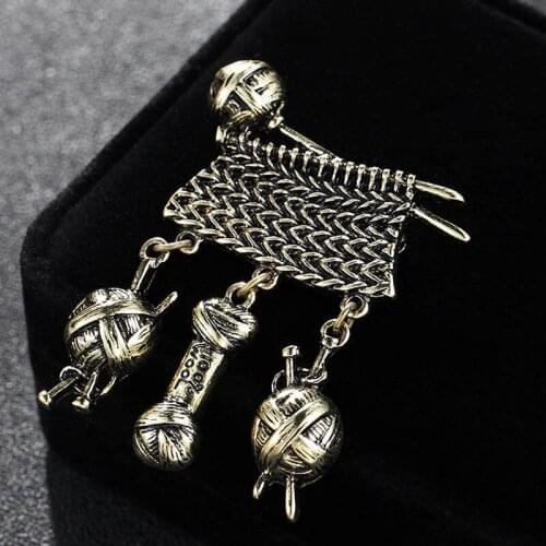 Fashion Men badge Accessory Statement Women vintage Punk Scarf Pins Womens Broches Bouquet Hats Jewelry Hijab Pins Bijoux
