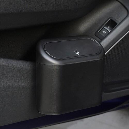 2021 New Waterproof Car Trash Can with Lid Storage Leak-proof Car Organizer Multipurpose