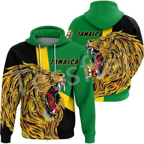 Tessffel County Flag Africa Jamaica King Emblem Lion NewFashion Tracksuit 3DPrint Men/Women Streetwear Harajuku Funny Hoodies 11