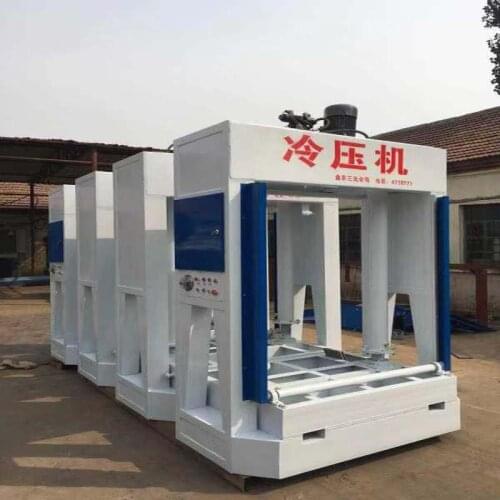 Plywood cold press machine woodworking machine door cabinet making machine woodworking tools