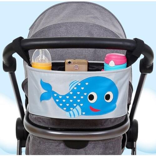 Baby Stroller Bag Organizer Diaper Nappy Bag Mama Carriage Buggy Pram Cart Basket Pushchair Hanging Bag Stroller Accessories