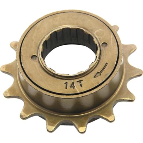 Heavy Duty Steel Bike Bicycle 14T Teeth Single Speed Freewheel Sprocket Gear - Inner Diameter 34mm Thread