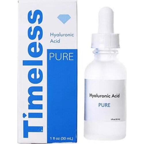 Timeless Hyaluronic Acid Serum 100% Pure Moisturizing Anti-Ageing Anti Wrinkle Face Serum Antioxidant Repair Firm Skin 30ml