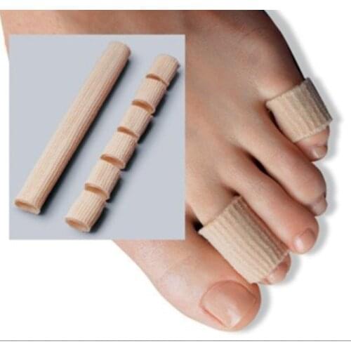 Fabric+Gel Tube Cushion Corns and Calluses Orthopedics,Bunion Guard for Feet Care Bone Care Support