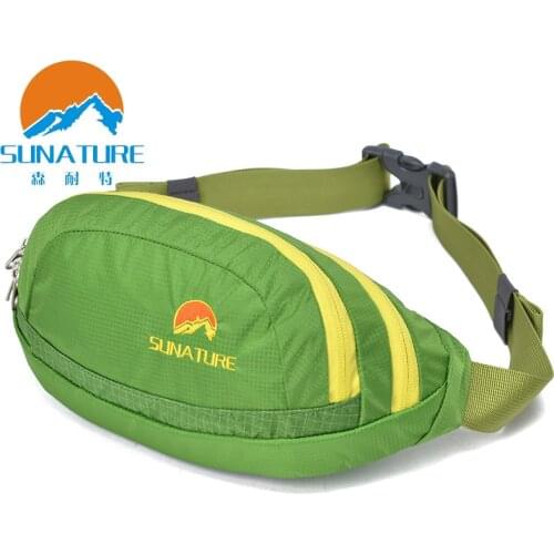 Sunature new outdoor bag, mens and womens wallet, waterproof wear resistant leisure travel bag zipper scratch protection