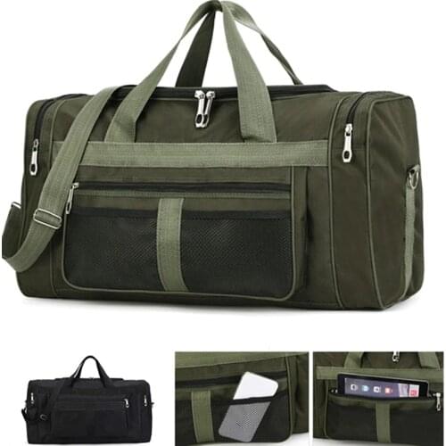 Hot Mens Outdoor Waterproof Sports Gym Bag Leisure Yoga Fitness Shoulder Bag Large Capacity Nylon Portable Travel Bag