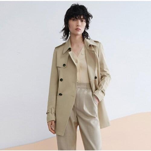 Женские короткие тренчи Wait Joan China At AliExpress