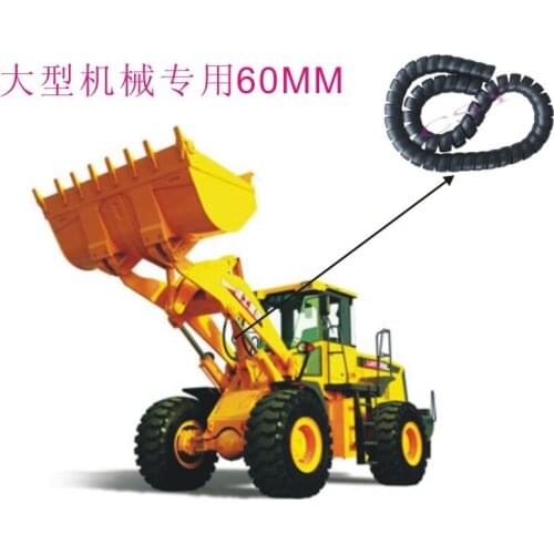 2M 88mm Spiral Wire Organizer Wrap Tube Flame retardant colorful spiral bands diameter Cable casing Cable Sleeves Winding pipe