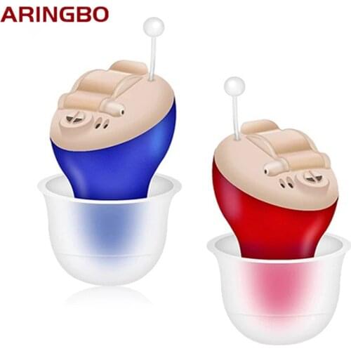 20 Channels Noise Reduction Invisible Adjustable Hearing Aid Sound Voice Amplifier Enhancer CIC Mini In-Ear Tools