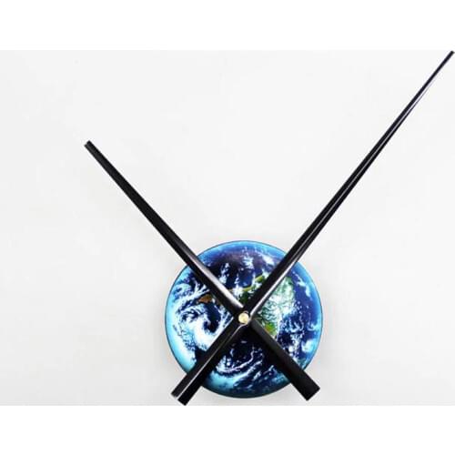 2017 NEW DIY fashion ideas planet moon big The quartz wall clock the earth wall clock Home decoration clock free shipping