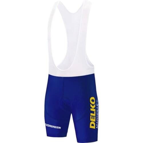 2020 Pro Team delkoman Cycling Bib Shorts Mountain Bike Breathable 12D Gel Padded coulotte de ciclismo verano Bicycle shorts