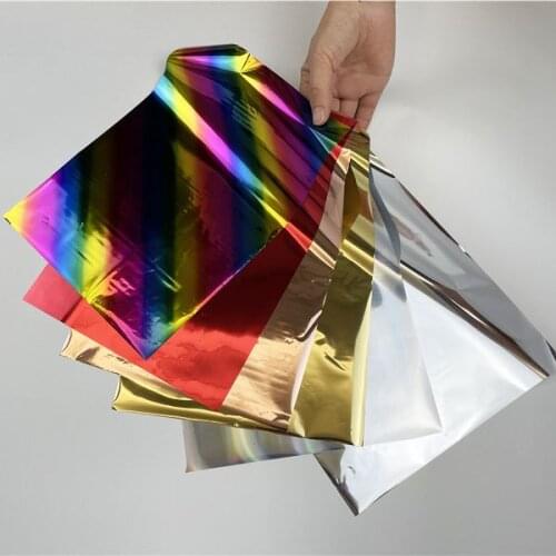 50PCS A4 Size Greeting Cards Gold Foil Paper Laser Letter Transfer Film Sheet By Printer