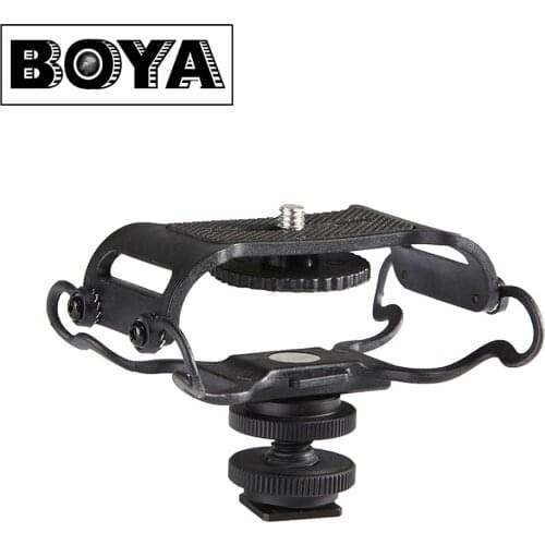 BOYA BY-C10 Microphone Shock mount for Zoom H4n/H5/H6 for Sony Tascam DR-40 DR-05 Recorders Microfone Shockmount Olympus Tascam