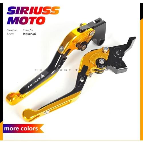 Motorcycle Accessories Foldable Lever Motocross Brake Clutch Levers Case for Yamaha MT-01 MT01 2004-2009
