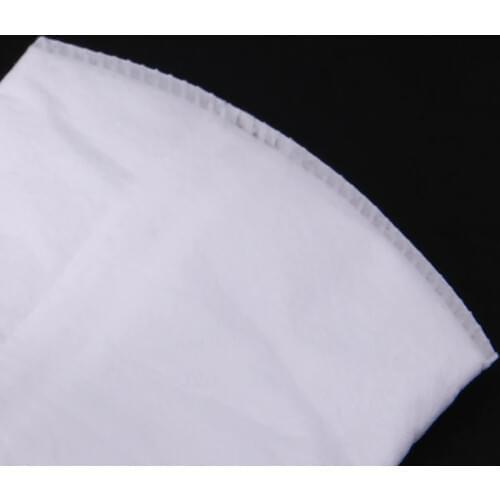 2021 New 100/150 Micron Aquarium Fish Tank Filter Sump Felt Sock Mesh Net Bag Filtration