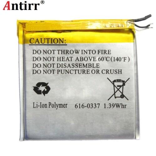 Antirr For Nano3 Battery Replacement 3.7V Li-ion Battery Replacement for iPod Nano 3 3rd Gen Battery with Tools