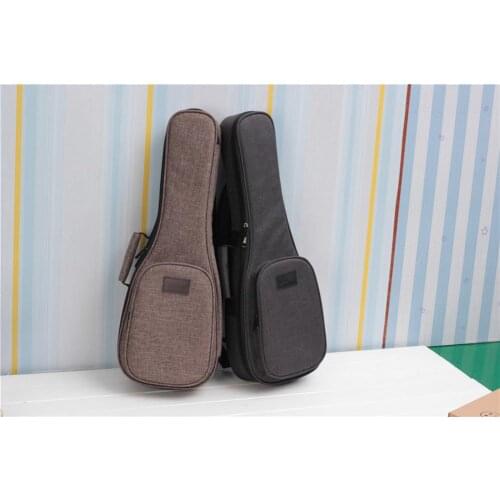 Ukulele Bag Oxford Cloth Soft Padded Ukulele Storage Pouch Thicken Cotton 15mm Carrying Case Ukulele Backpack Guitar Carry Case
