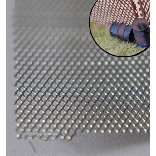 2pcs/lot 1-3mm Barbed Wire Fence Tank Model Filter Train Building Model Sand Table Material Ho Train Layout Diorama Scale