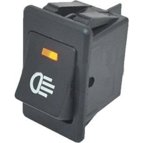 Automobile and Motorcycle Fog Light Rocker Switch LED ASW-17D 12V 35A 4Pin