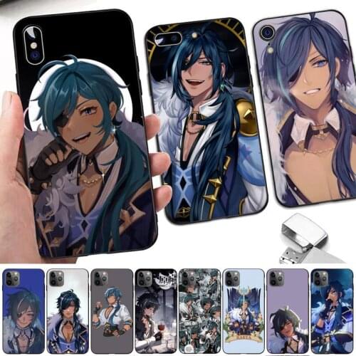Yinuoda Genshin Impact Kaeya Phone Case for iPhone 11 12 pro XS MAX 8 7 6 6S Plus X 5S SE 2020 XR case