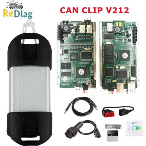 For Renault Can Clip V202 Full Chip With AN2135SC/AN2131QC Chip Gold PCB Can Clip for Renault Support Multi-language